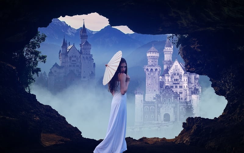 Dreamlike scenery