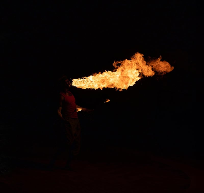 Fire-breathing beasts